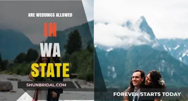 Weddings in Washington: What You're Allowed to Do