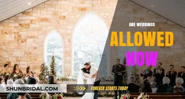 Weddings Unlocked: What's Allowed Now?