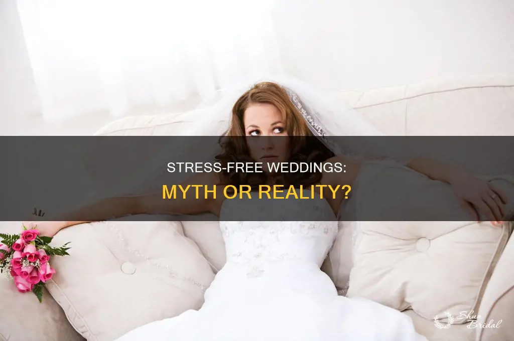 are weddings always stressful