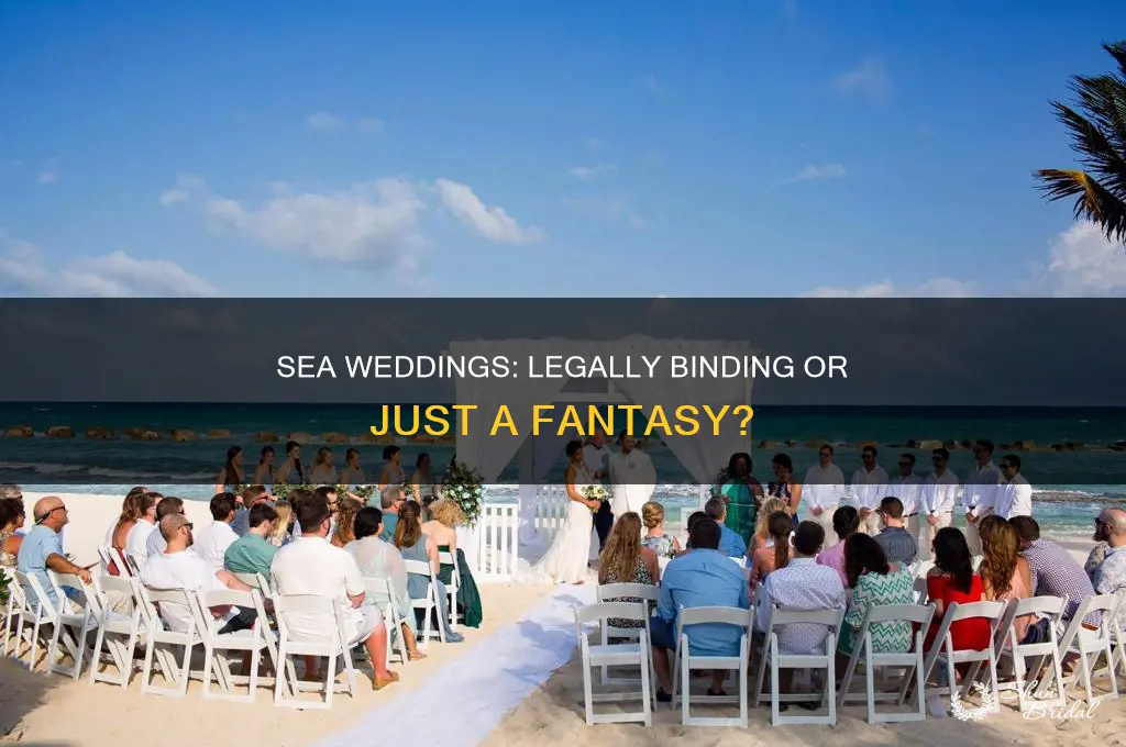 are weddings at sea legal