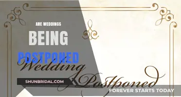 Postponed Weddings: Trends and Reasons
