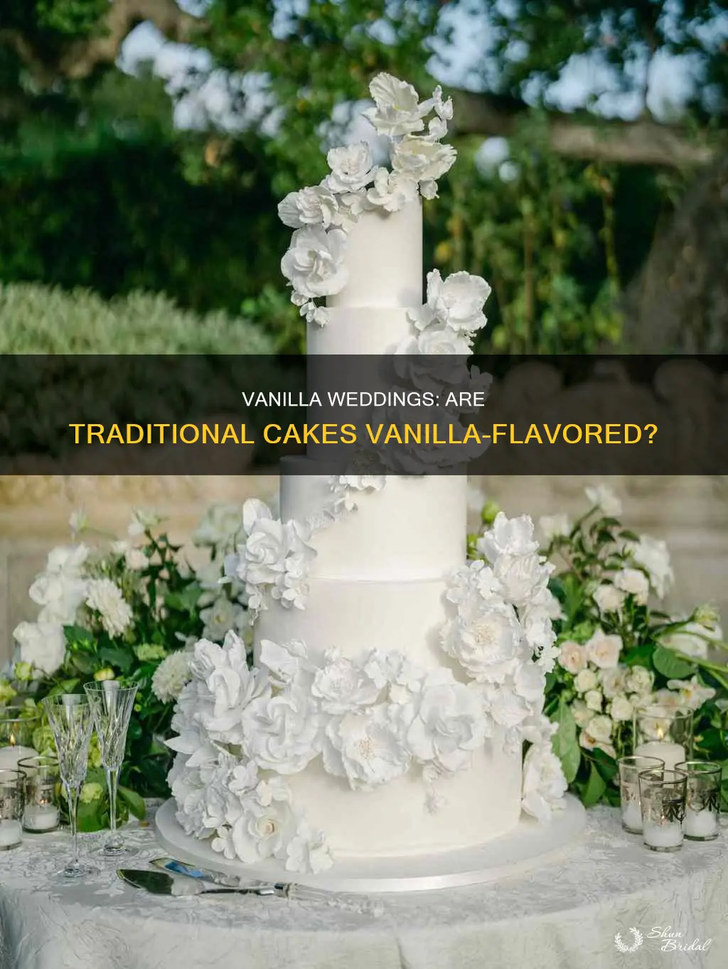 are weddings cakes vanilla cake