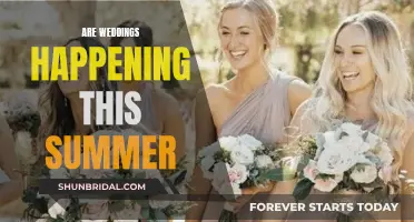 Summer Weddings: Happening or Not?