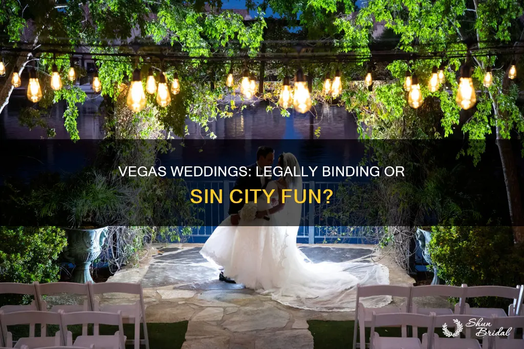 are weddings in vegas legal