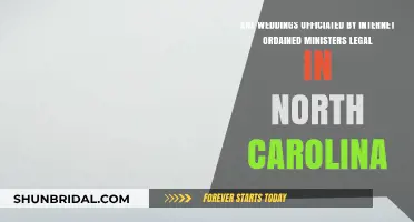 Are Internet-Ordained Ministers' Weddings Legal in North Carolina?