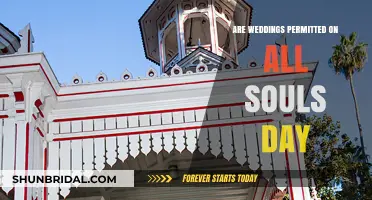Weddings on All Souls Day: Cultural Traditions and Permissibility Explored