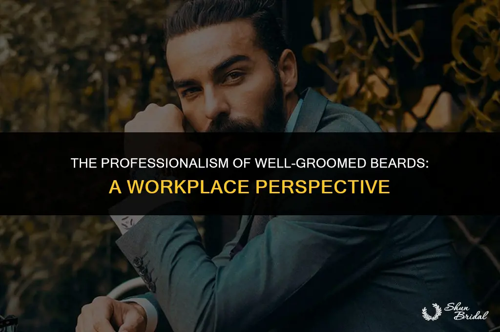 are well groomed beards professional