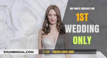 White Dresses: Reserved for First Weddings Only?