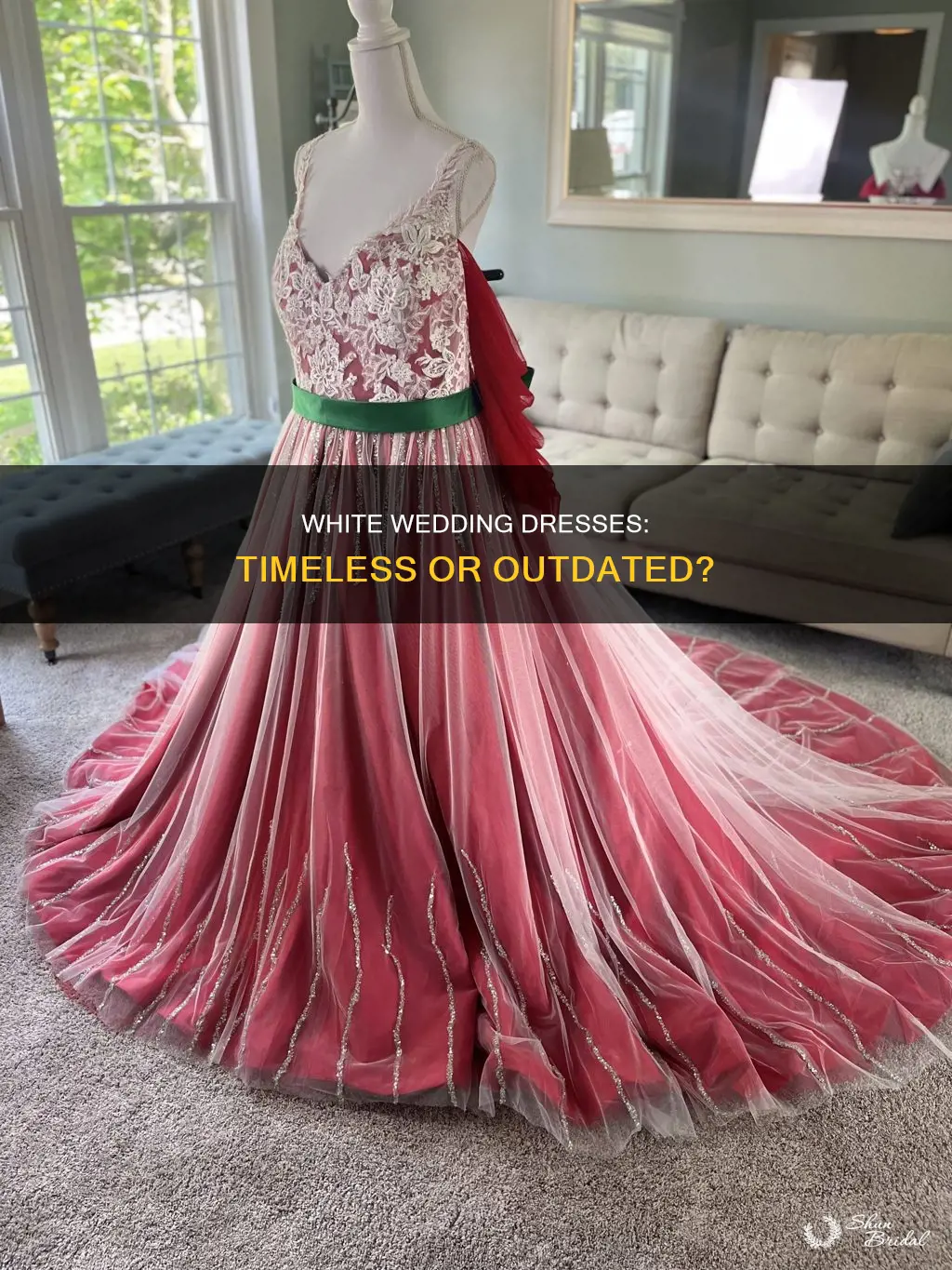 are white wedding dresses out of style