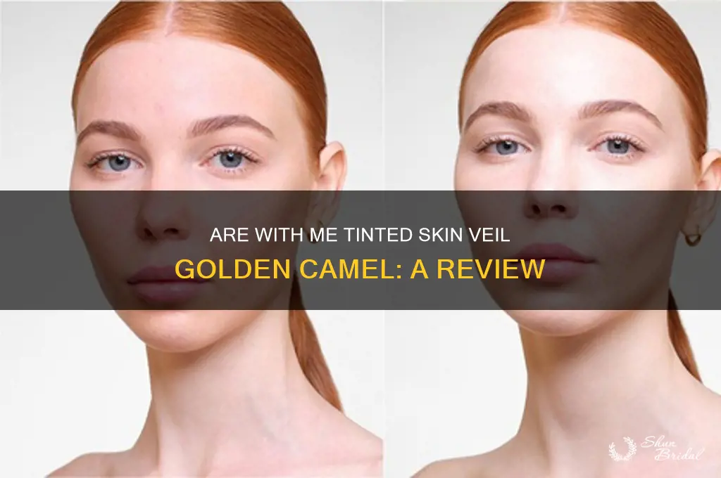 are with me tinted skin veil golden camel