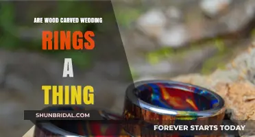Wood-Carved Wedding Rings: A Unique Trend?