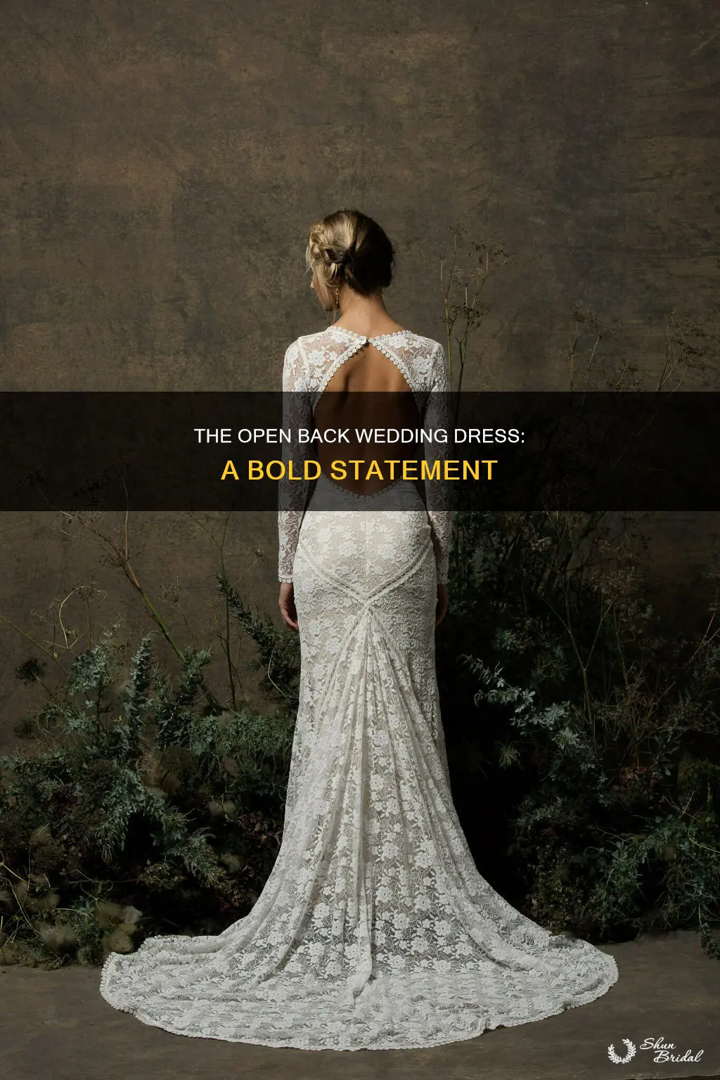 are you a wedding dress open back