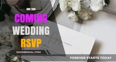 RSVP: Are You Coming to Celebrate With Us?