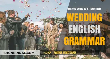 Mastering English Grammar: Attending Their Wedding with Confidence