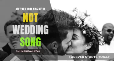 Wedding Song Anticipation: 'Are You Gonna Kiss Me?