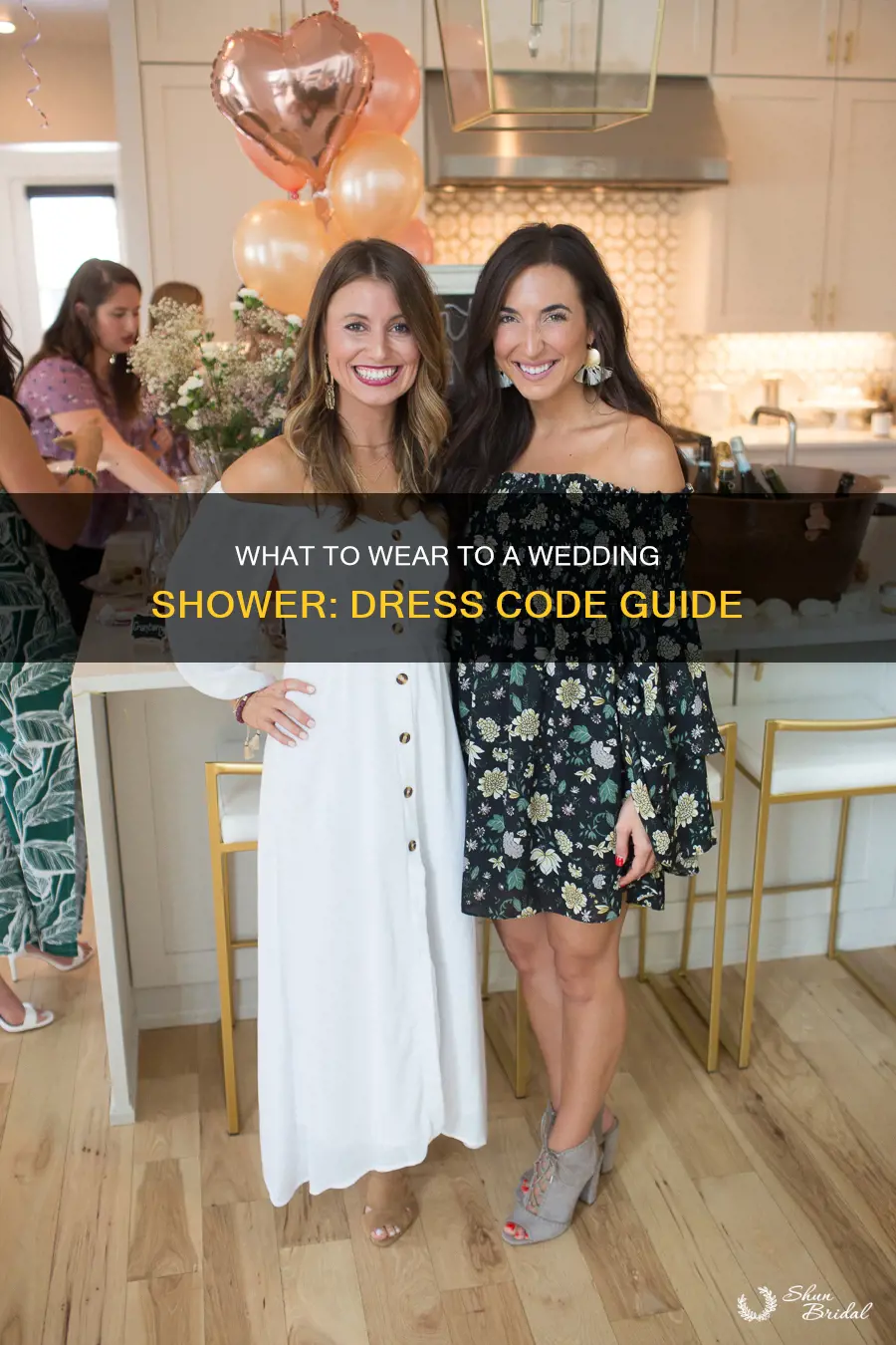 are you supposed to dress fancy for wedding showers
