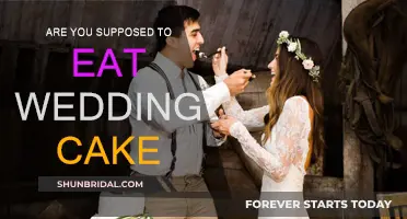 The Sweet Etiquette of Wedding Cake Consumption