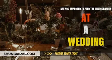 Feeding Photographers: Wedding Etiquette Explored