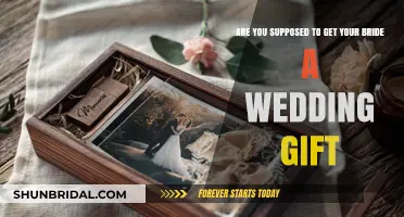 Should You Gift Your Bride on Your Wedding Day?