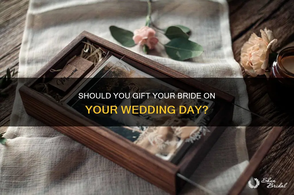 are you supposed to get your bride a wedding gift