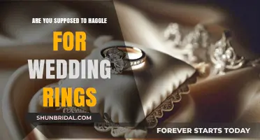 How to Haggle for Wedding Rings