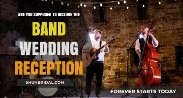 How to Include Your Wedding Band in the Reception