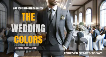 Matching Wedding Colors: A Must or Creative Freedom for Guests?