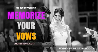 Memorizing Wedding Vows: Essential Tradition or Personal Choice?