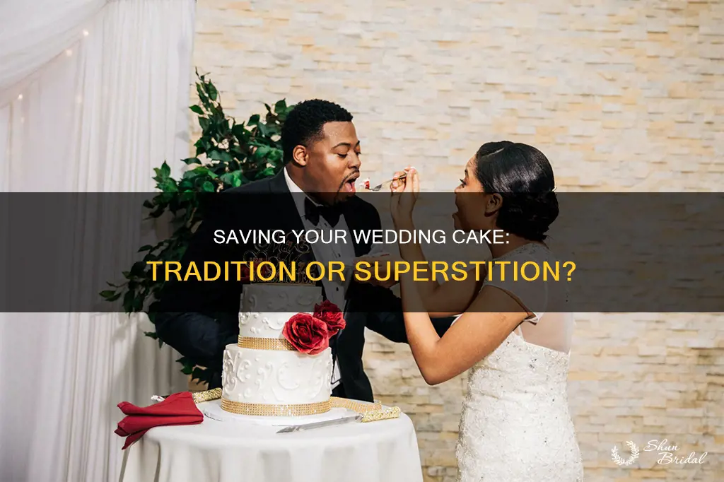 are you supposed to save your wedding cake