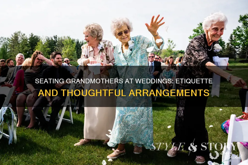 are you supposed to seat the grandmothers at wedding ceremony