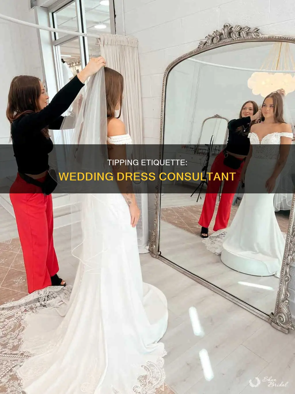 are you supposed to tip a wedding dress consultant