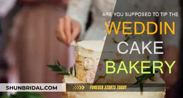 Tipping Etiquette for Your Wedding Cake Bakery