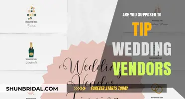 Tipping Wedding Vendors: Who, When, and How Much?