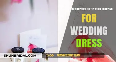 Tipping Etiquette: Buying Your Wedding Dress