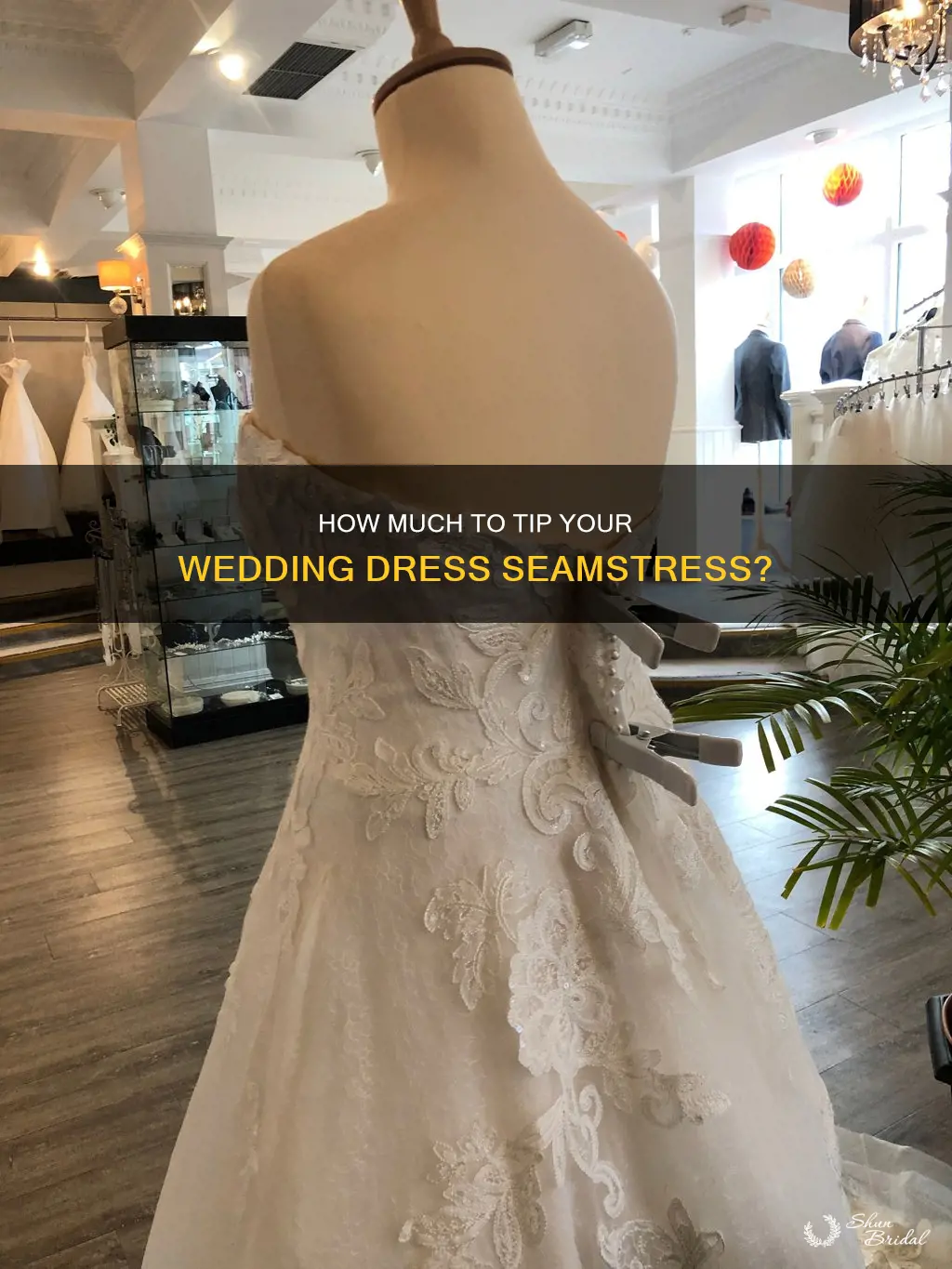 are you supposed to tip your wedding dress seamstress