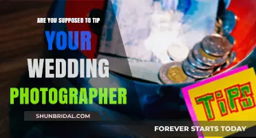 Tipping Your Wedding Photographer: Is It Necessary?