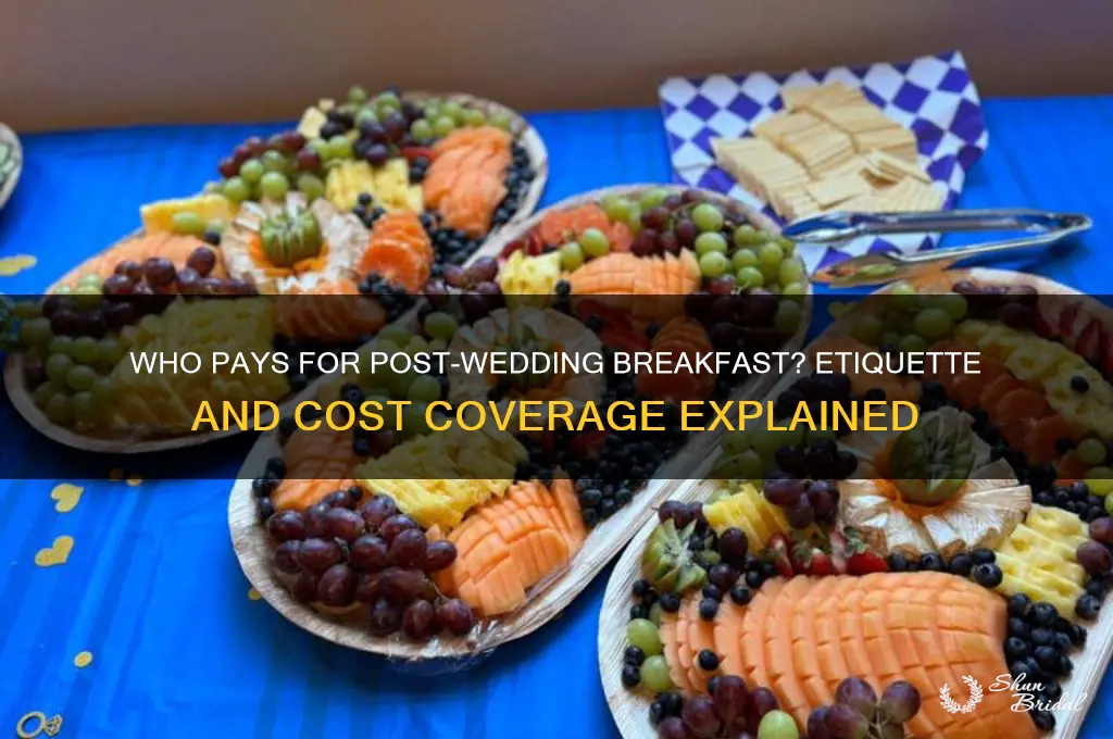 are yousupposed to cover cost of post wedding breakfast