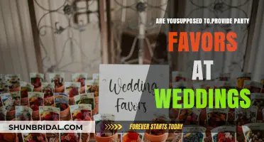 Should You Offer Party Favors at Your Wedding? A Guide