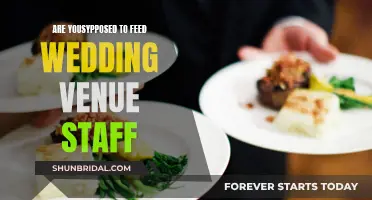 Feeding Wedding Venue Staff: What's the Deal?