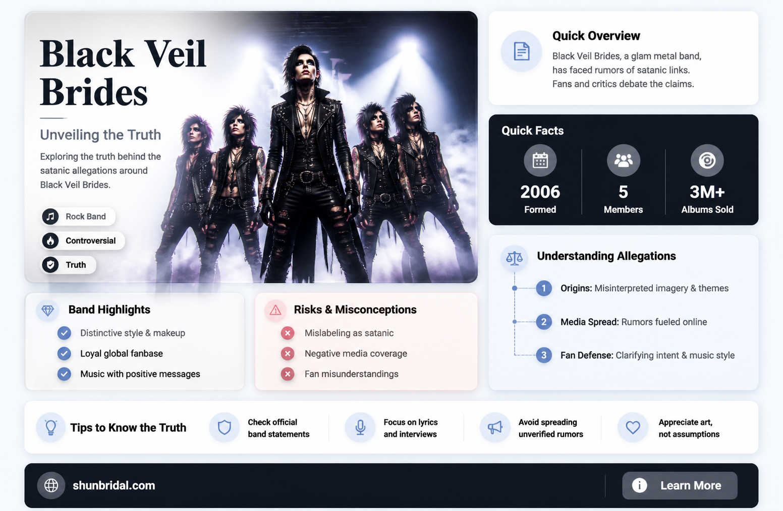 are black veil brides satanic