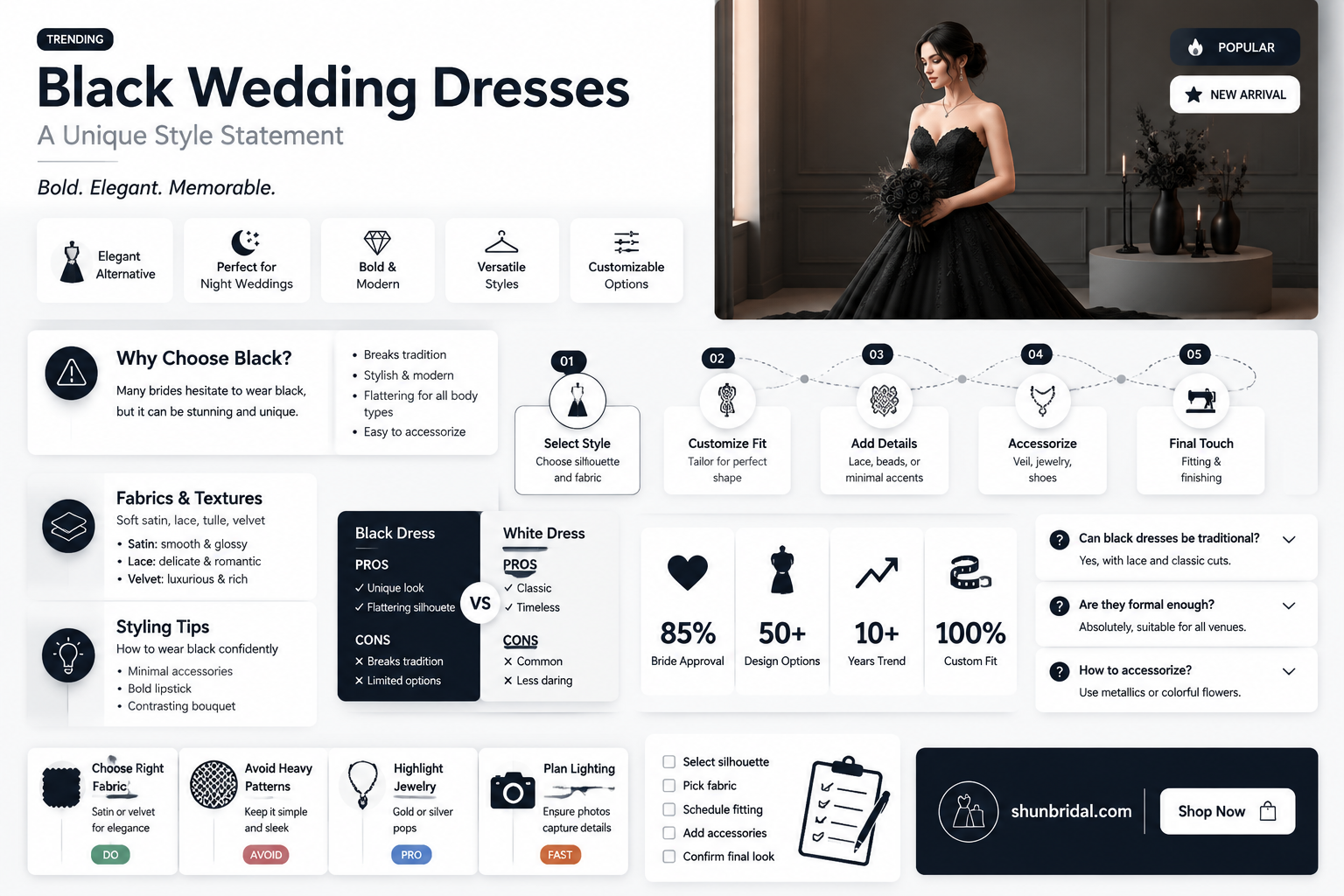 are black wedding dresses a thing