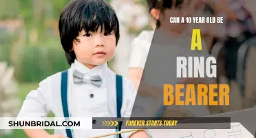 Ring Bearer Role: Suitable for 10-Year-Olds?