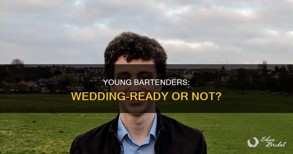 can a 19 year old bartend a wedding l