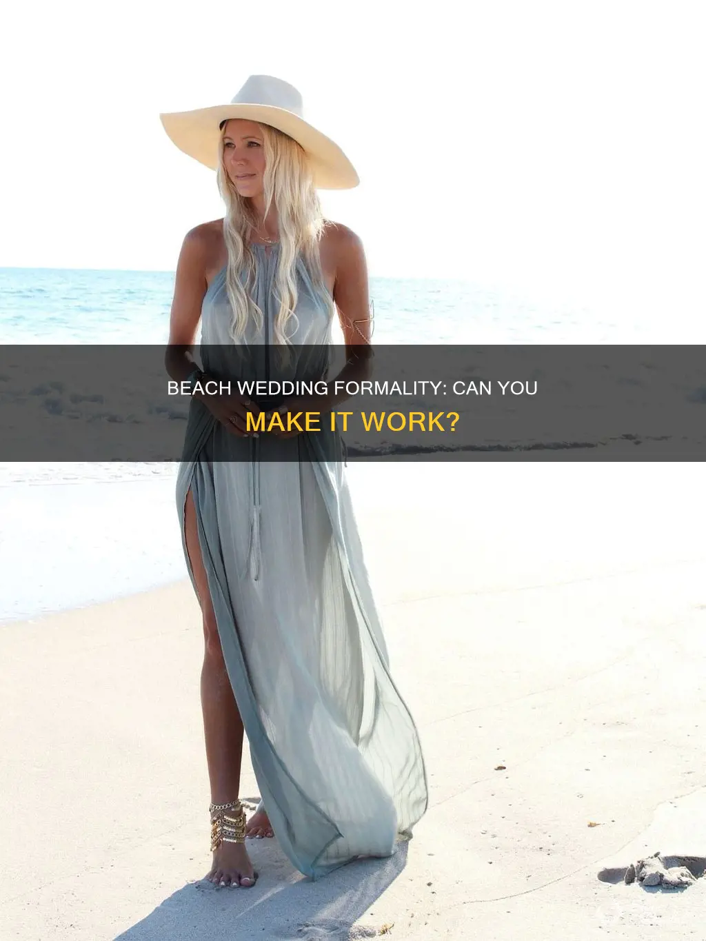 can a beach wedding be formal attire