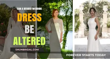 The Perfect Fit: Altering Your Beaded Wedding Dress