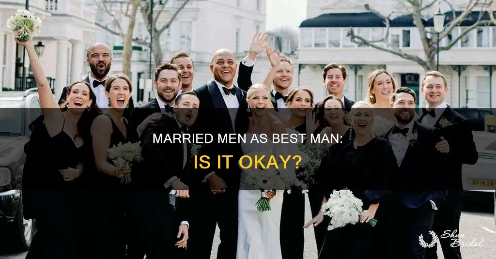 can a best man be married