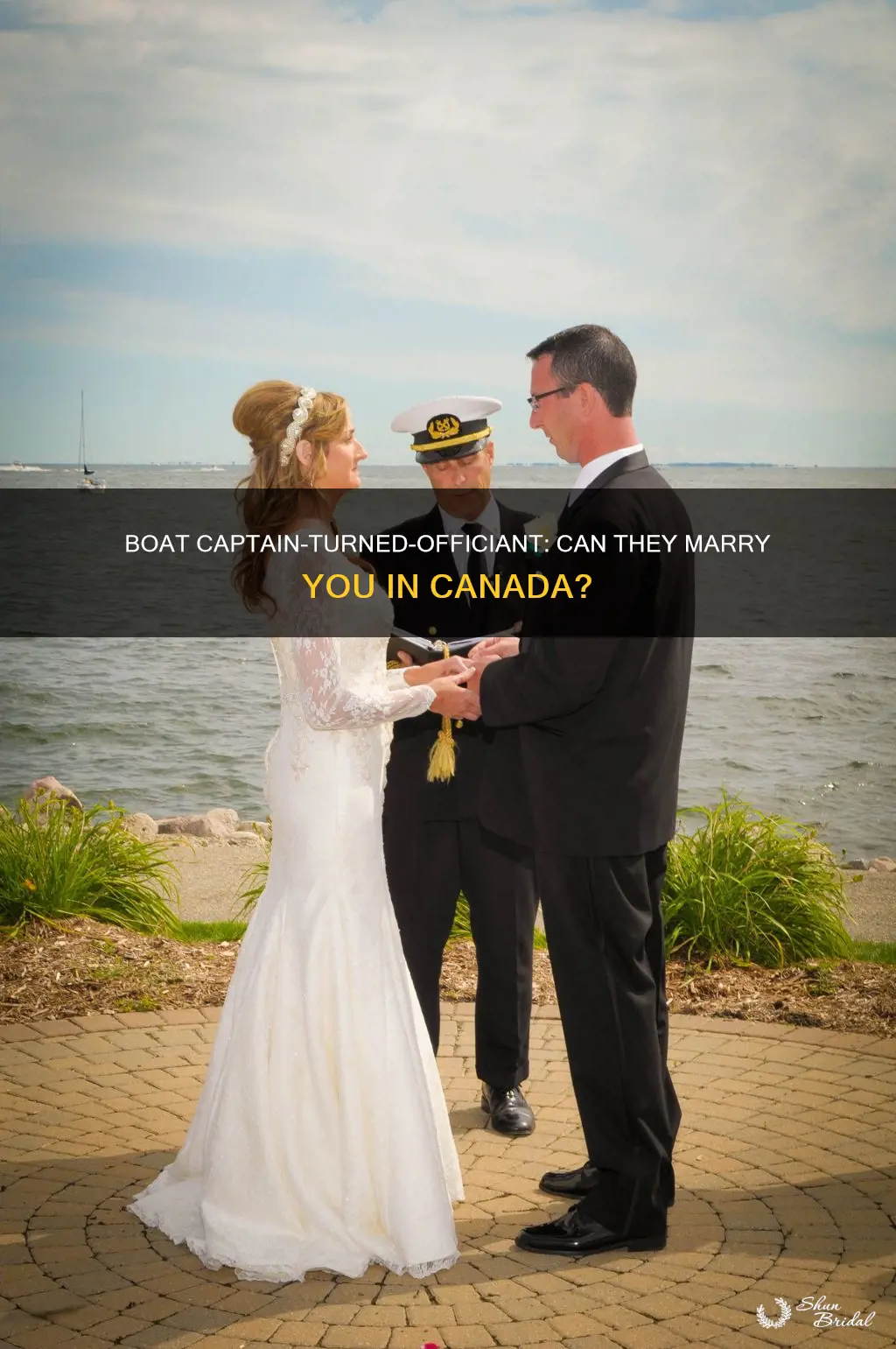 can a boat captain officiate a wedding in canada