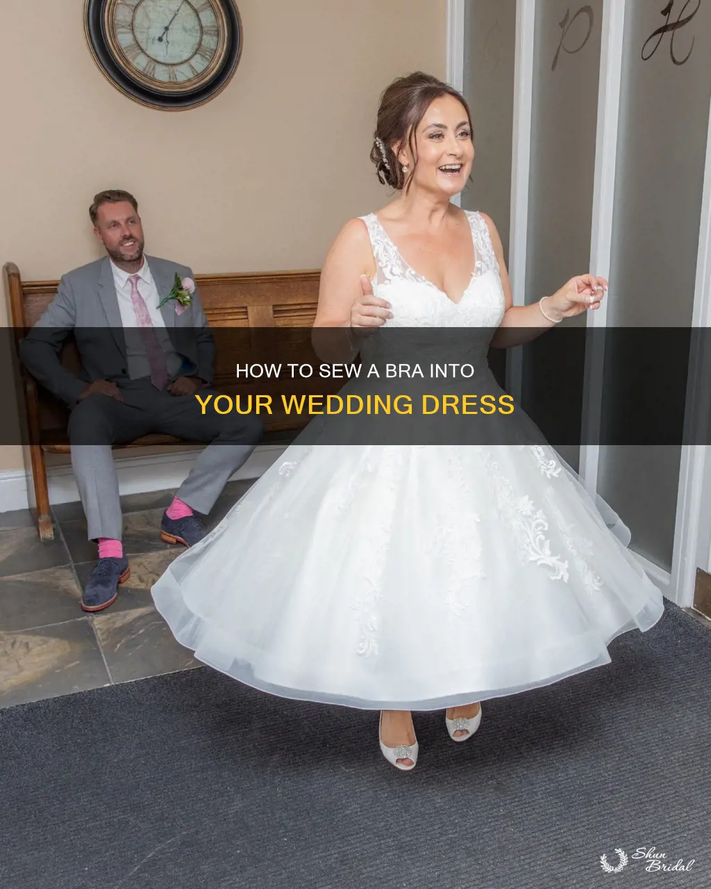 can a bra be sewn into a wedding dress