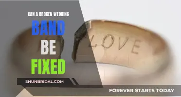 How to Fix a Broken Wedding Band