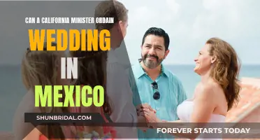 California Ministers: Officiating Weddings in Mexico Legally